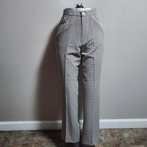 Vintage houndstooth high waisted plaud pants